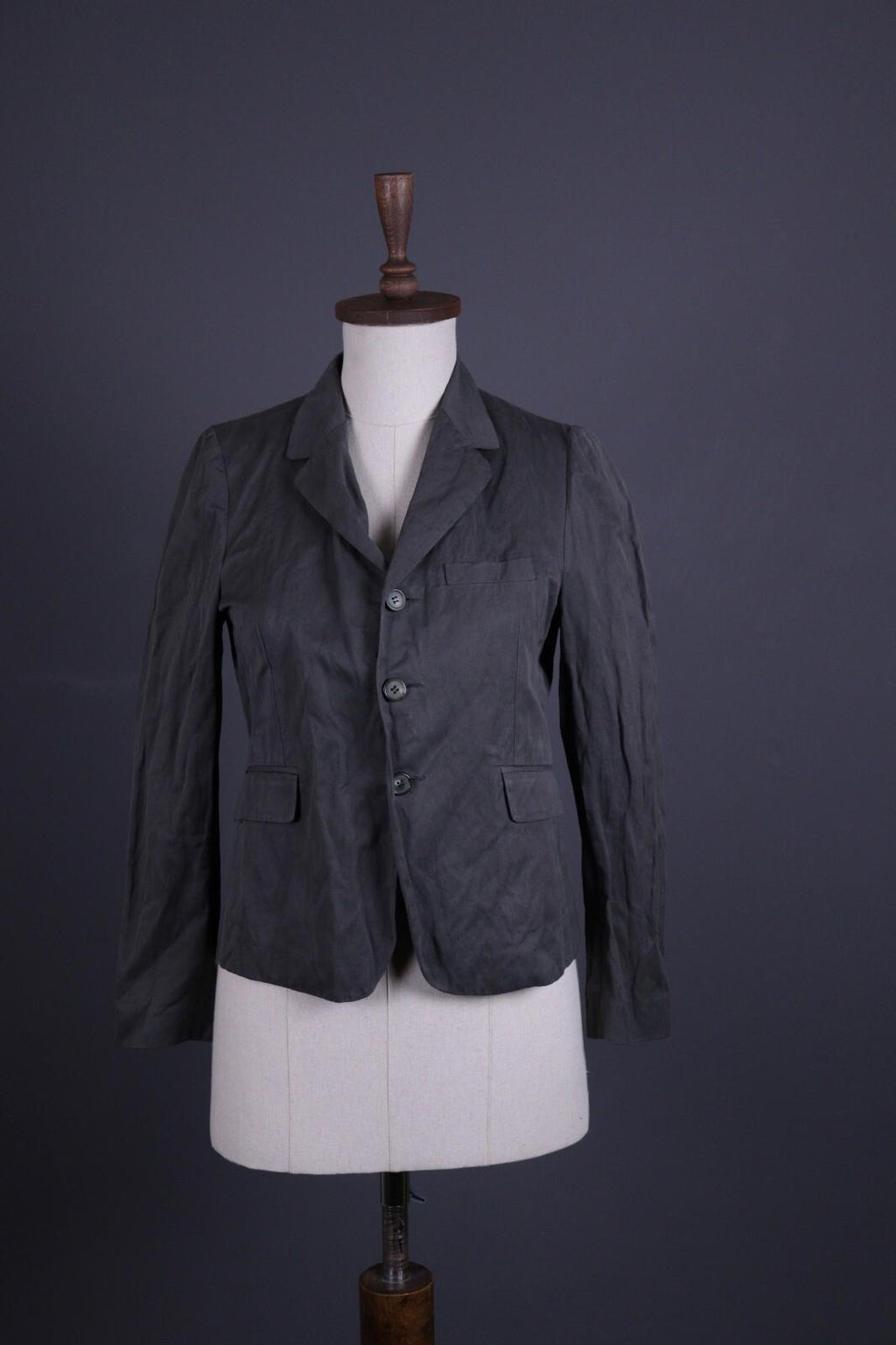 MARNI Gray Three Button Lightweight Blazer Jacket – Size M