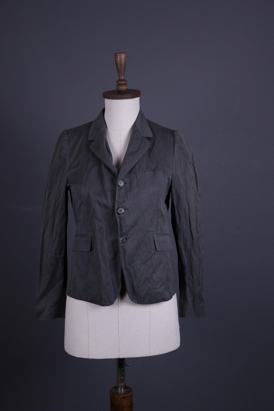 MARNI Gray Three Button Lightweight Blazer Jacket – Size M
