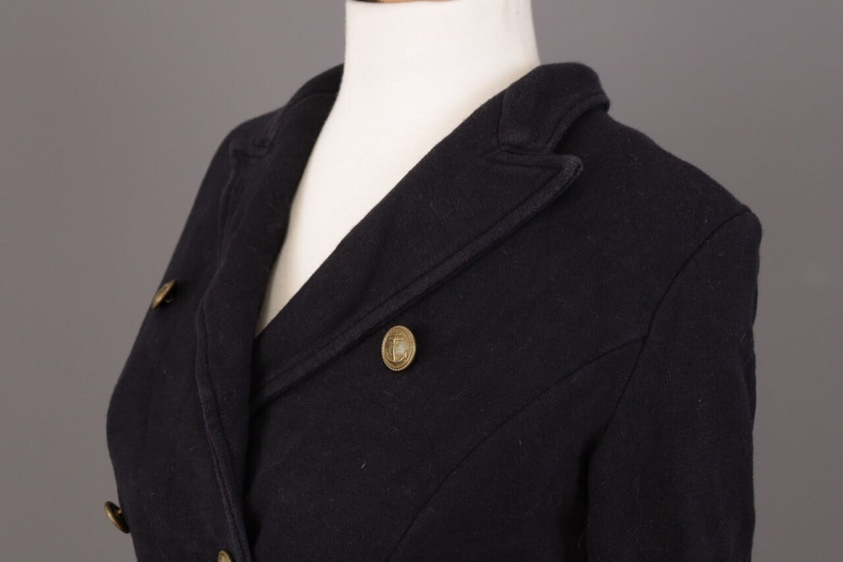 Denim & Supply Ralph Lauren Blue Double Breasted Yachting Military Jacket – Size S