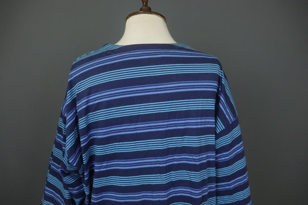 MARJA SUNA MARIMEKKO Navy Purple Striped Button Front Cardigan Sweater – Size XL