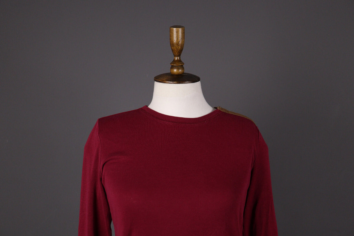 Lauren Jeans Company Ralph Lauren Long Sleeve Elbow Patches Sweater – Size M