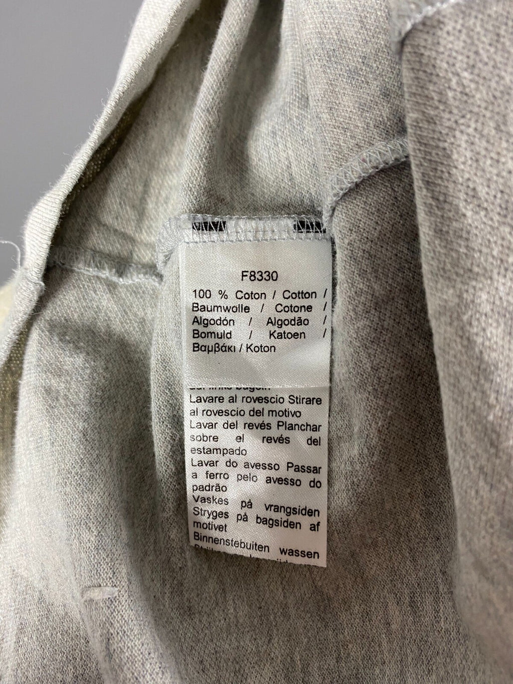 Lacoste Slim Fit Gray Colourblock Long Sleeve Polo Shirt 8 3XL 2XL