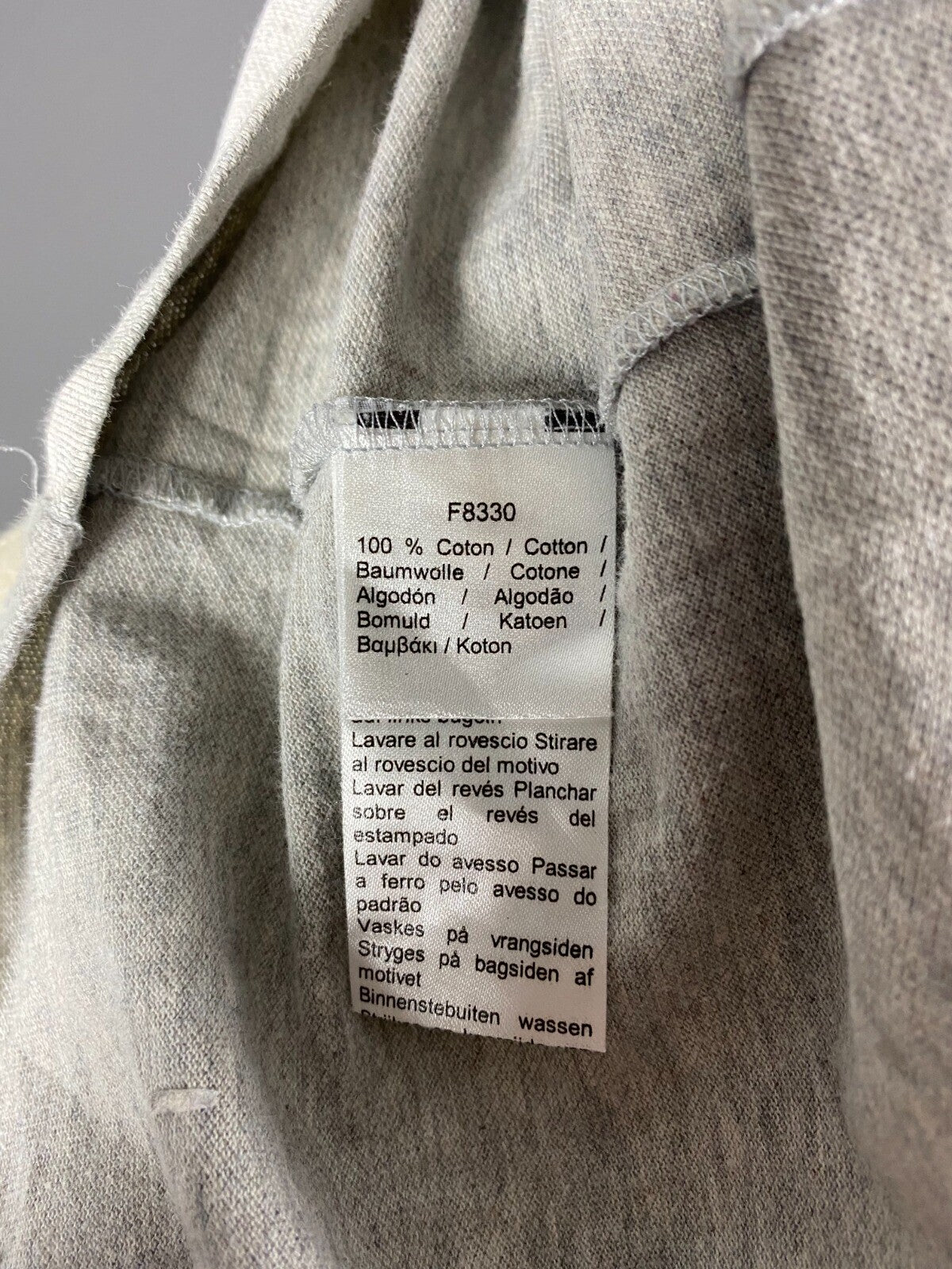 Lacoste Slim Fit Gray Colourblock Long Sleeve Polo Shirt 8 3XL 2XL