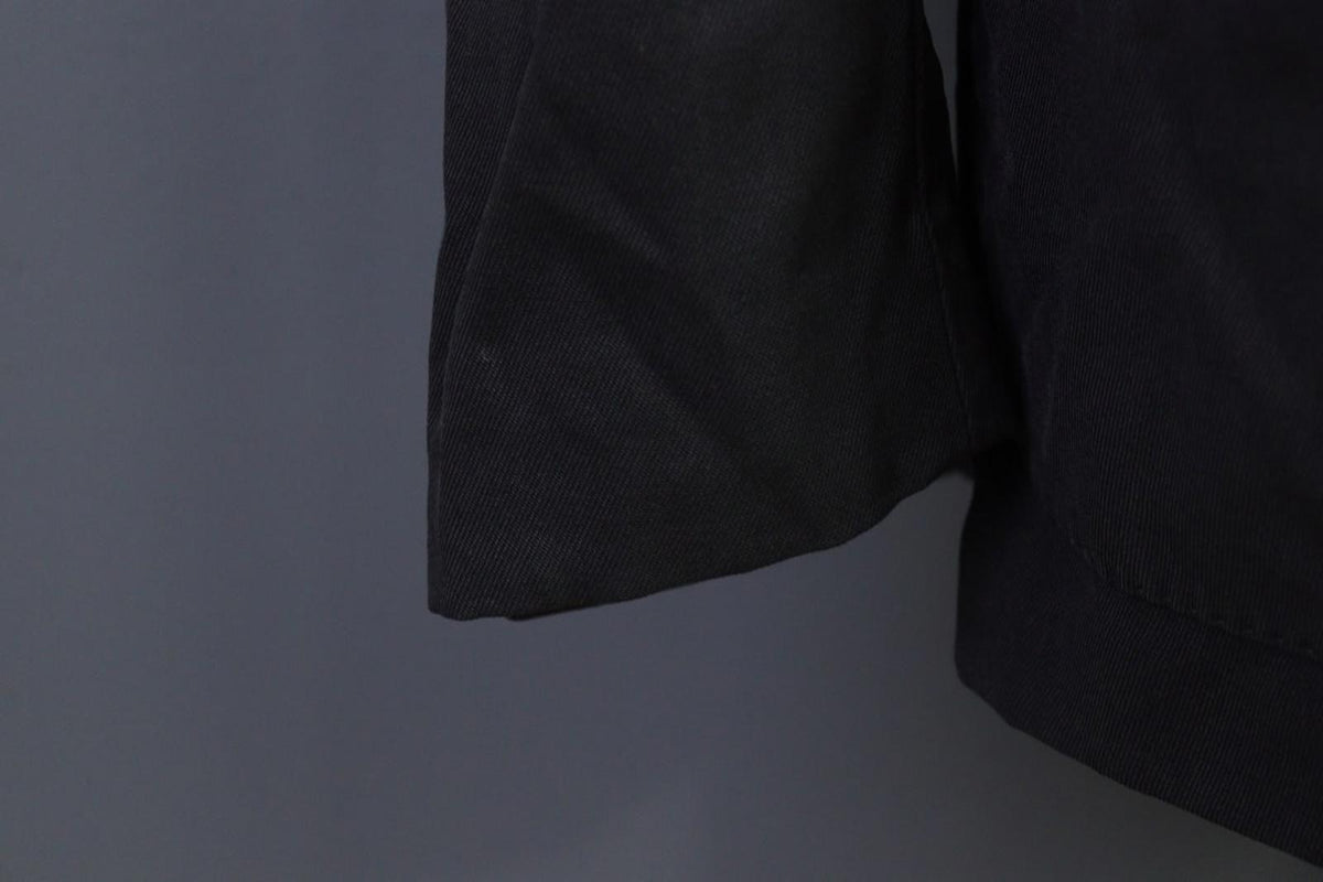 BOGLIOLI Black Wool Formal Notch Lapel Single Breasted Blazer K Jacket – Size 50