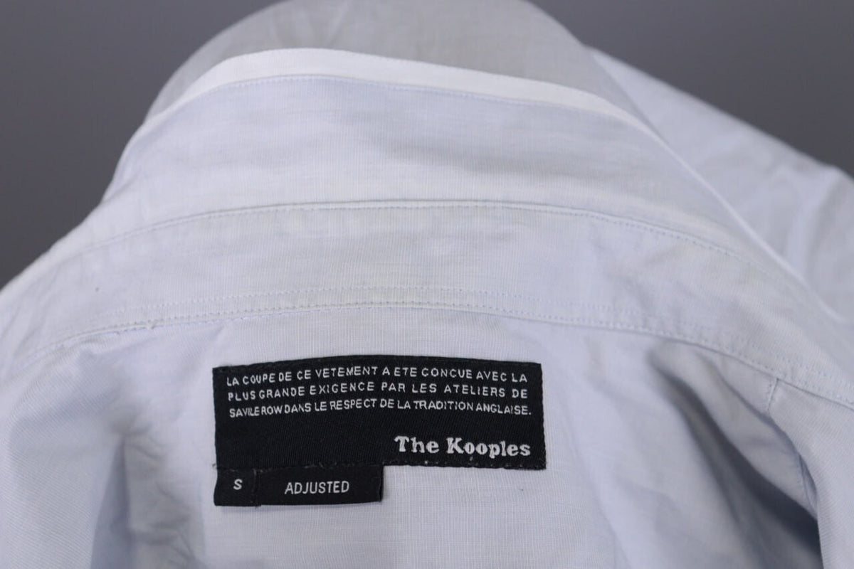 The Kooples Adjusted Blue Summer Long Sleeve Button Down Shirt – Size S