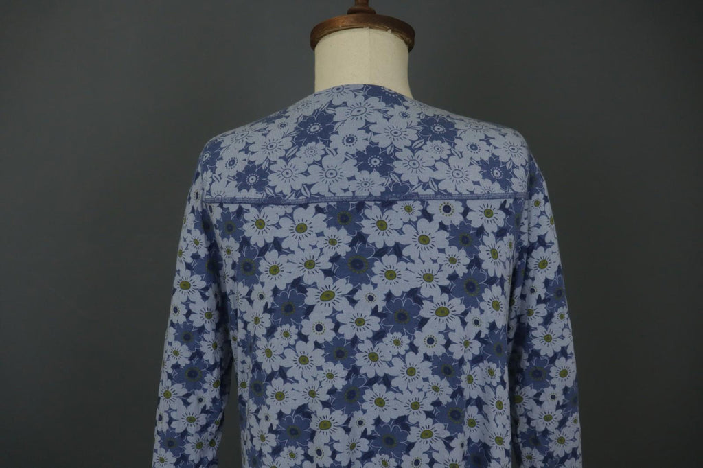 GUDRUN SJODEN Multi Floral Long Sleeve Round Neck Button Front Cardigan – Size M