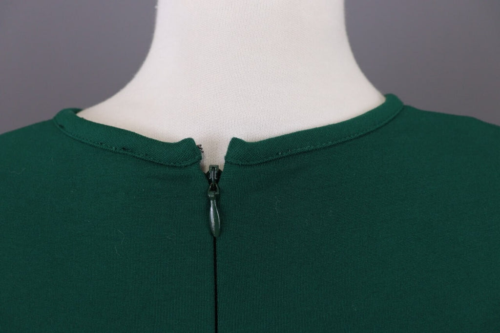 J. Crew Green Long Sleeve Bodycon Evening Midi Dress – Size XS