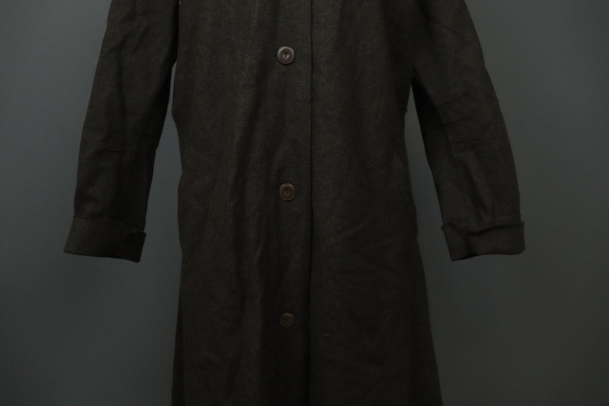 OSKA Brown 100% WOOL Regular Fit Shawl Collar Button Front Cardigan – Size 4