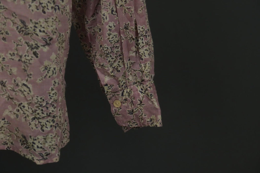 ISABEL ÉTOILE MARANT Multi Floral Long Sleeve Button Front Shirt Top – Size 38