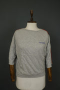 Used ZADIG & VOLTAIRE Gray 3/4 Sleeve Kangaroo Pocket Pullover Sweatshirt – Size XS
