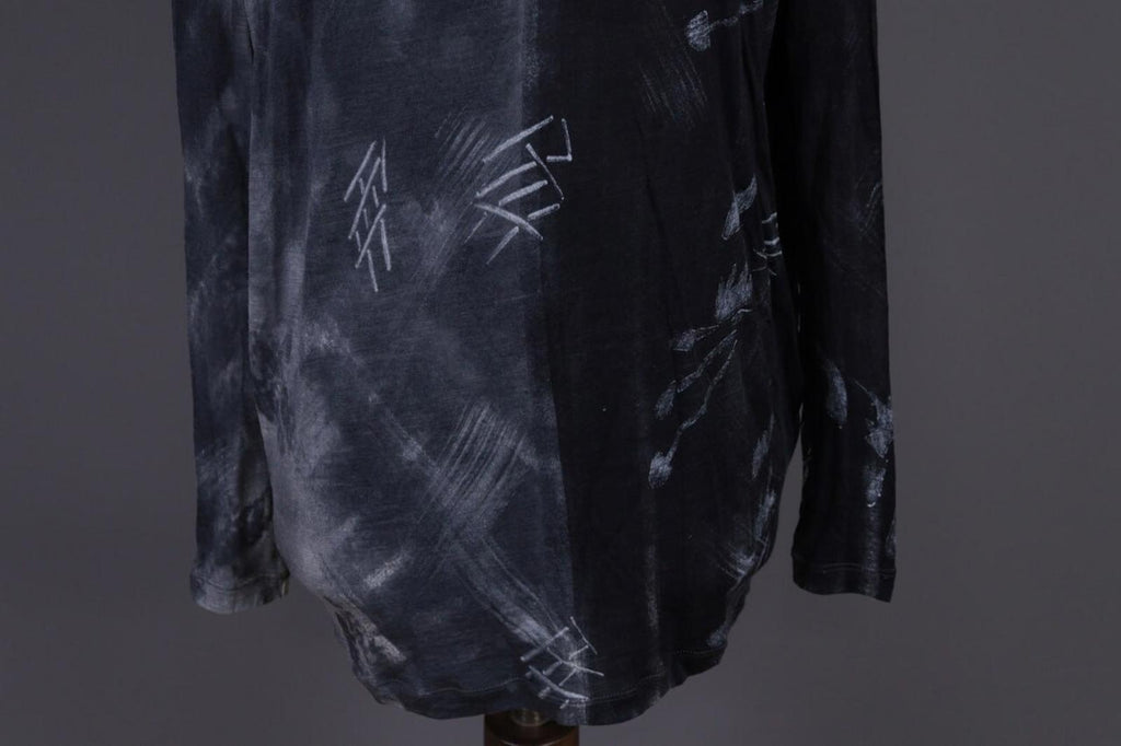 HIGH USE by CLAIRE CAMPBELL Multicolor Printed Wool Long Sleeve Tunic Top – Size S