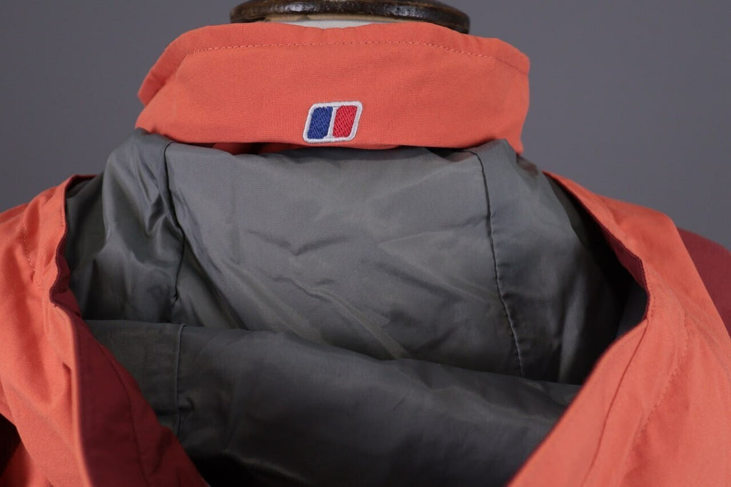 Berghaus Gore-Tex Orange Hooded Ski Waterproof Jacket – Size 12