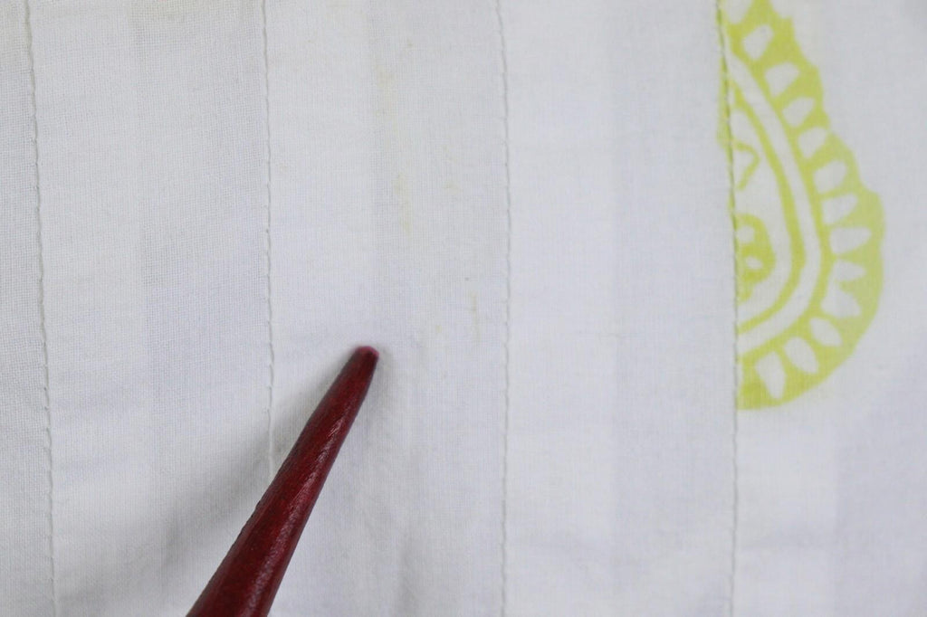 TOAST White Yellow Casual Comfortable 3/4 Sleeve Pleated Top Blouse – Size 12
