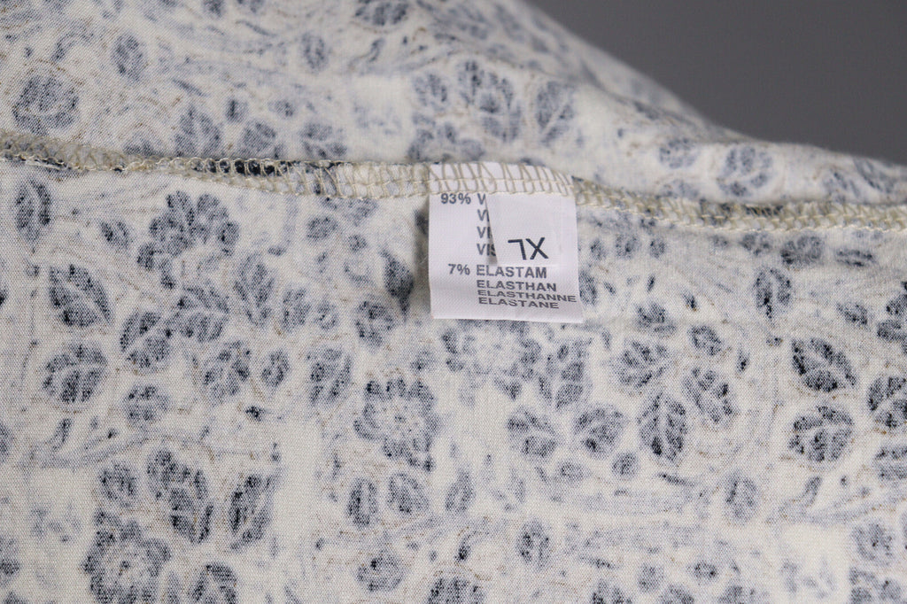 Elisa Cavaletti Floral Designer Activewear Track Jacket – Size XL / 4
