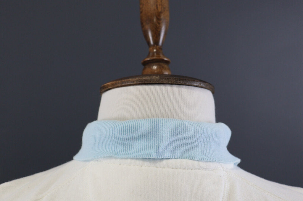 Best Company Olmes Carretti Vintage White Polo Carts Knit Sweatshirt – Size L