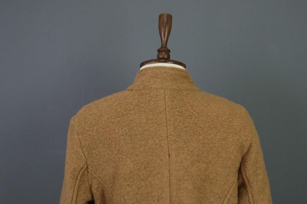 EMILY VAN DEN BERGH Brown Wool Knit Button Blazer Cardigan – Size 40
