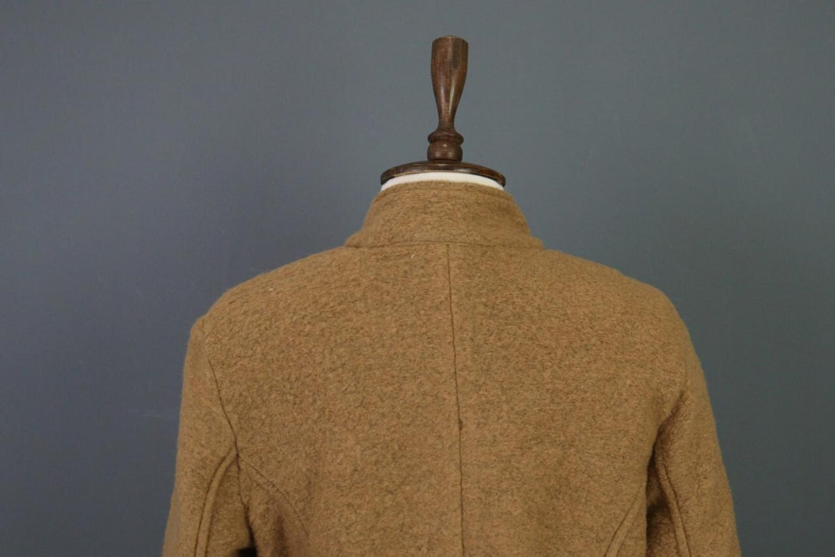 EMILY VAN DEN BERGH Brown Wool Knit Button Blazer Cardigan – Size 40