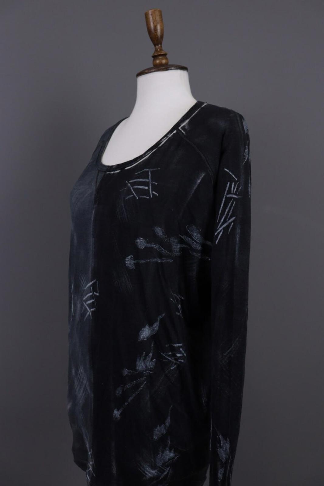 HIGH USE by CLAIRE CAMPBELL Multicolor Printed Wool Long Sleeve Tunic Top – Size S