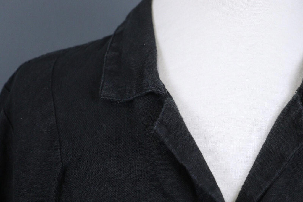 GUDRUN SJODEN Black Long Sleeve Casual Button Up Shirt – Size S