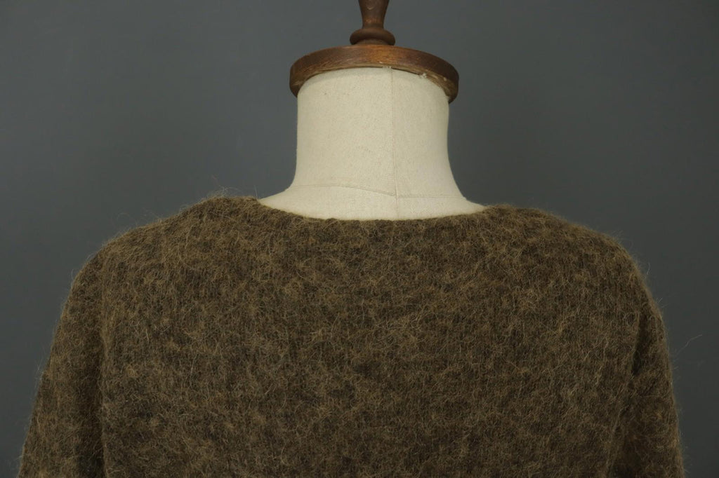 GUDRUN SJODEN Brown Long Sleeve Regular Fit Round Neck Pullover Sweater – Size L