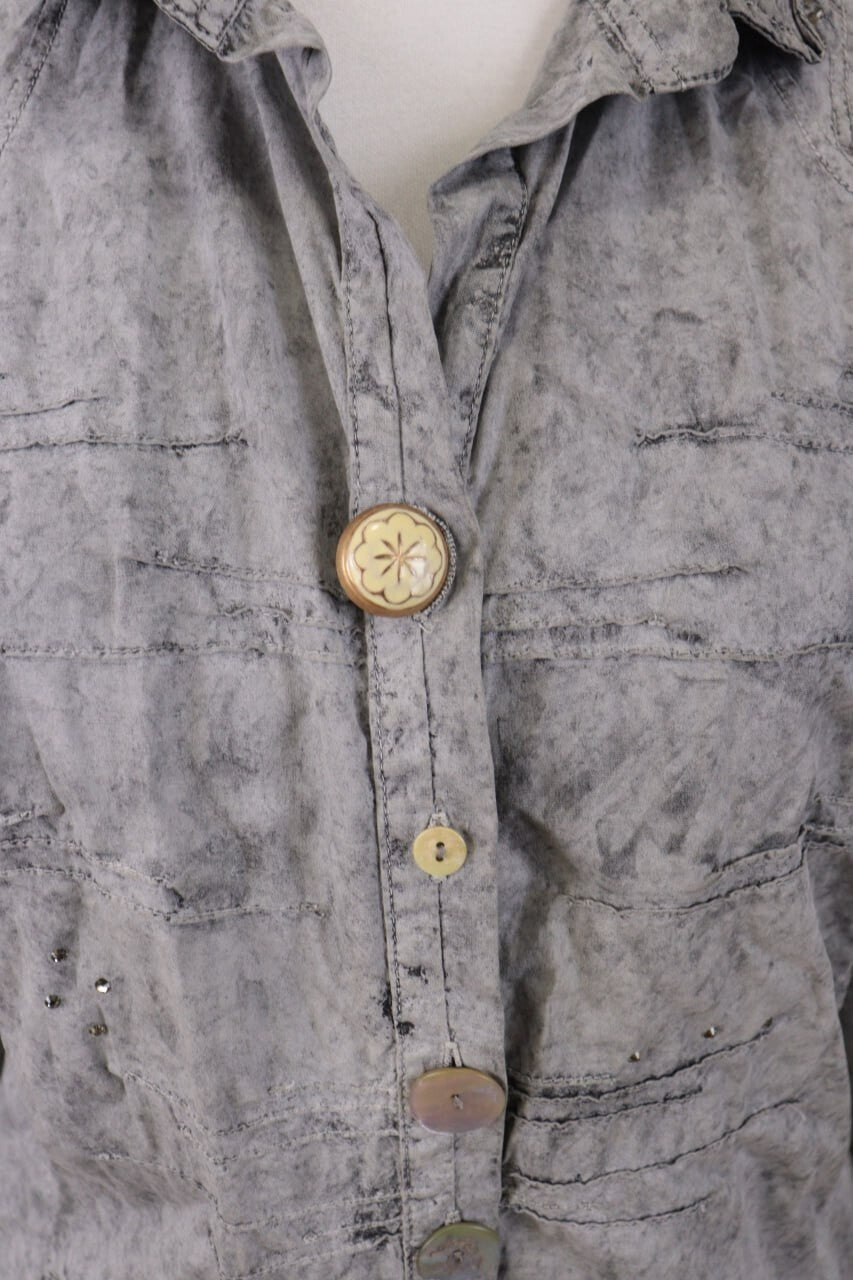 Bottega Gray Lightweight Jacket – Women's XL