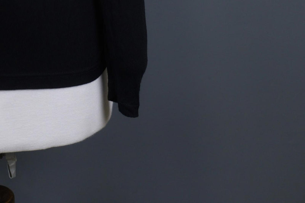 MARITHE+FRANCOIS GIRBAUD Black Viscose Raglan Sleeve Pullover Sweater – Size 38