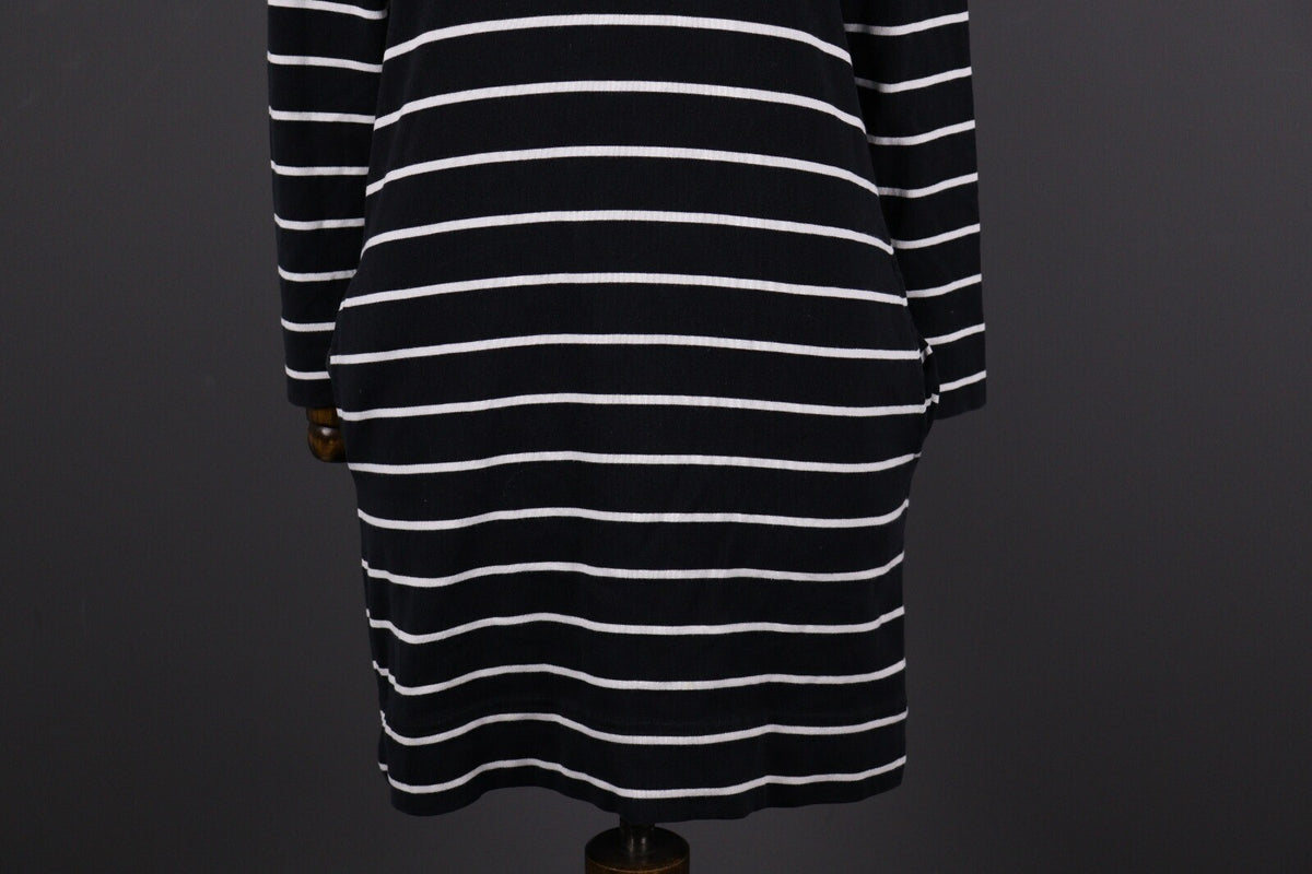 Marimekko Pikapika Multicolor Stripe Long Sleeve Knit Sweater Dress – Size S