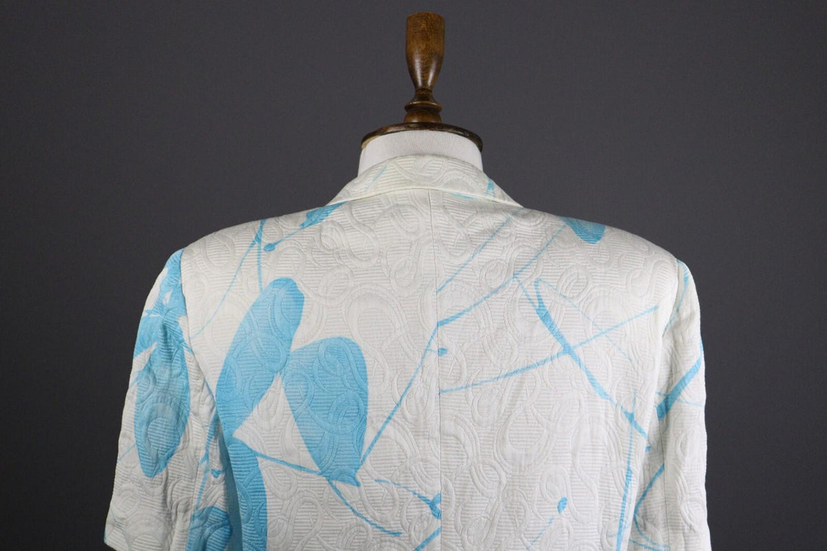 ESCADA Margaretha Ley Women Abstract Embroidered Blazer Jacket – Size 40