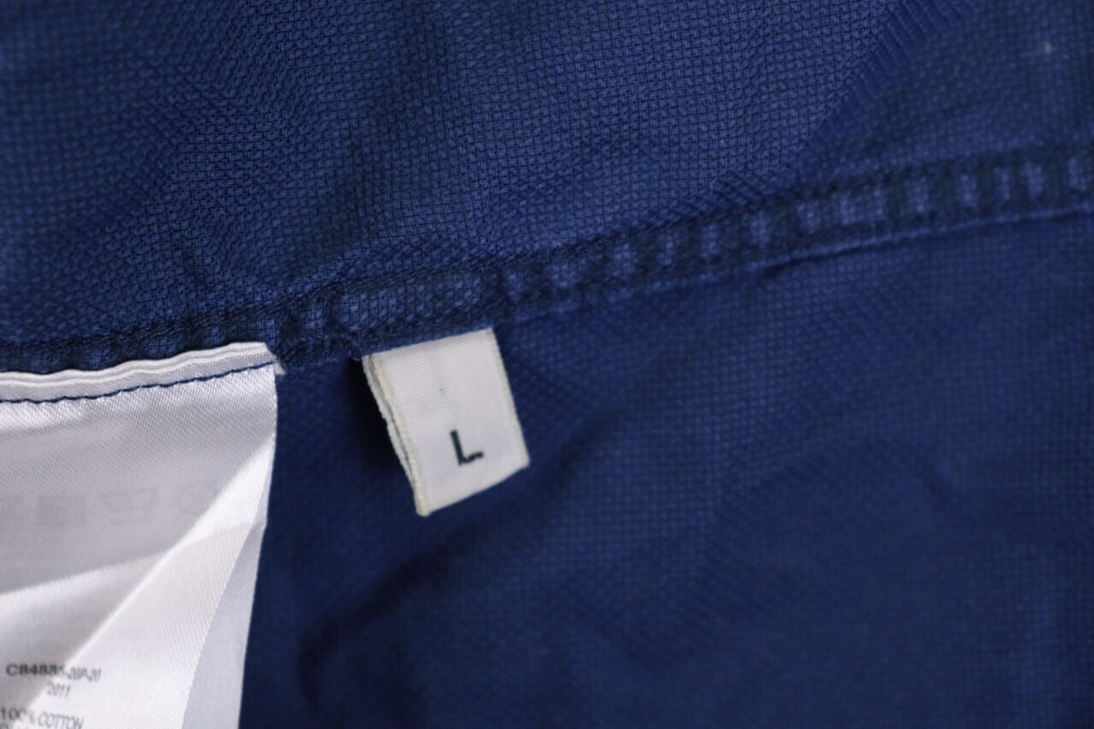 Closed Regular Blue Long Sleeve Button Down Shirt – Size L