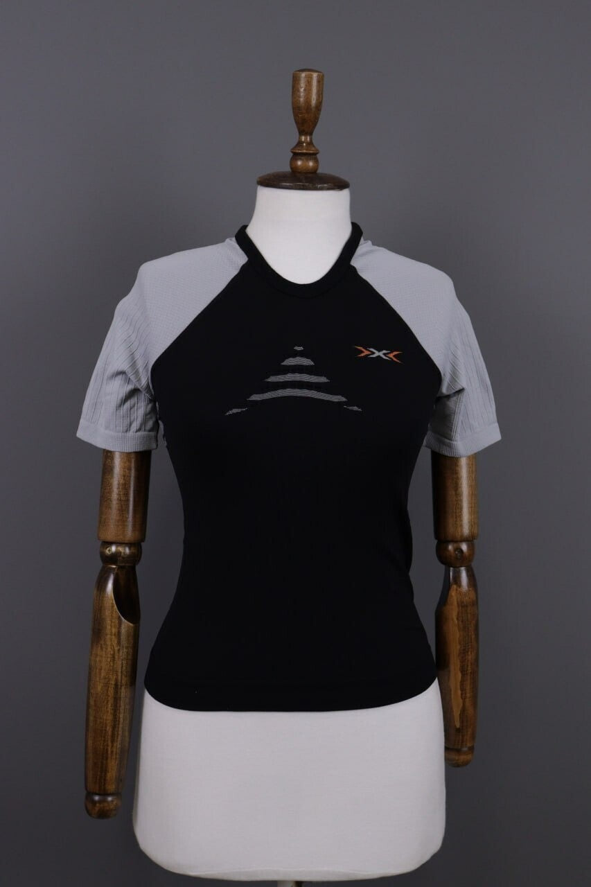 X-Bionic Energizer Black Short Sleeve Top Base Layer – Size XS