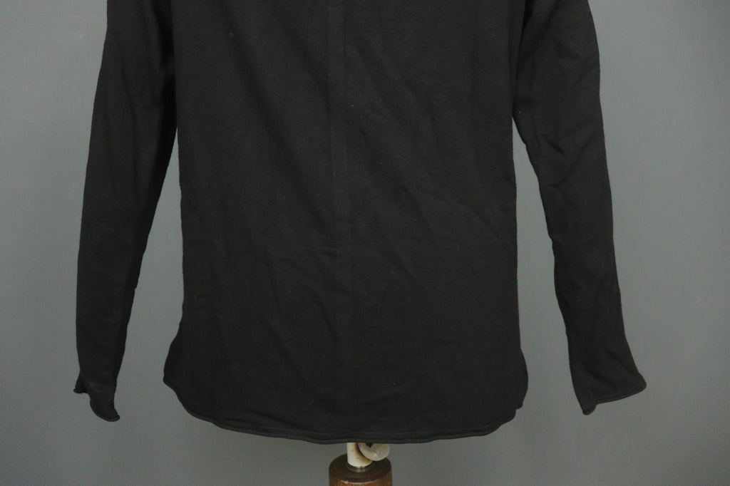 ANNETTE GOERTZ Black Classic Long Sleeve Cowl Neck Pullover Sweatshirt – Size L