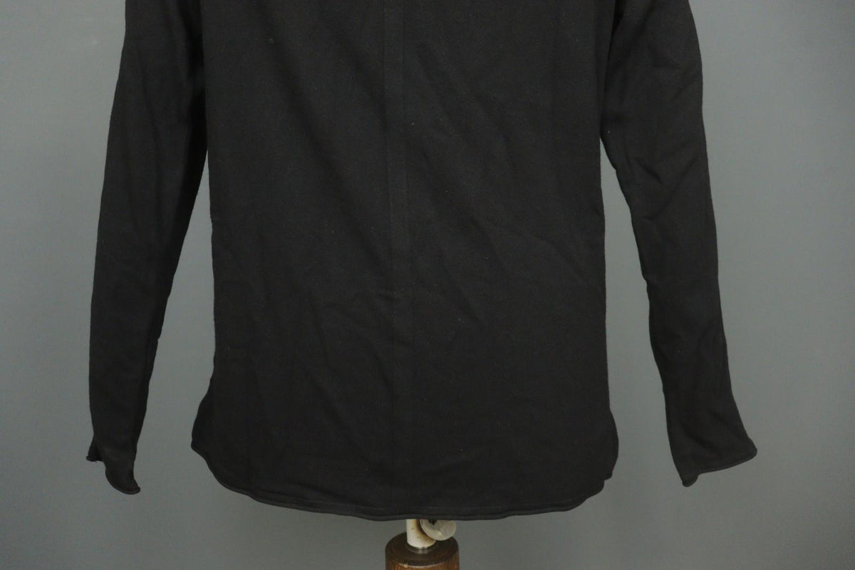 ANNETTE GOERTZ Black Classic Long Sleeve Cowl Neck Pullover Sweatshirt – Size L