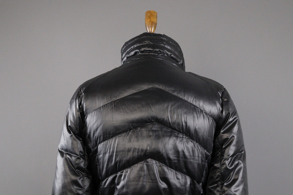 Romeo Gigli Full Zip Quilted Belted Puffer Down Overcoat Jacket – Women's L