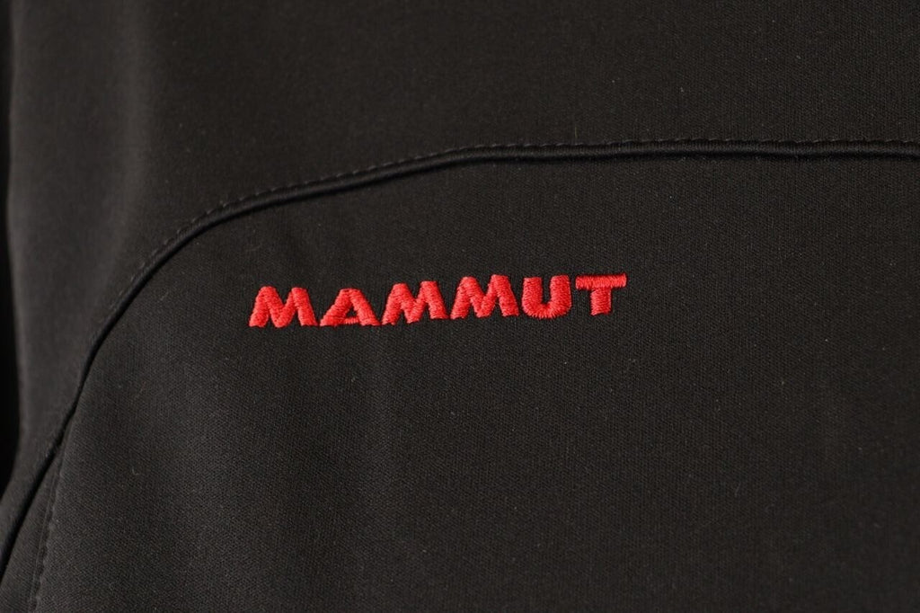 Mammut Black Full Zip Windstopper Soft Shell Jacket – Size M
