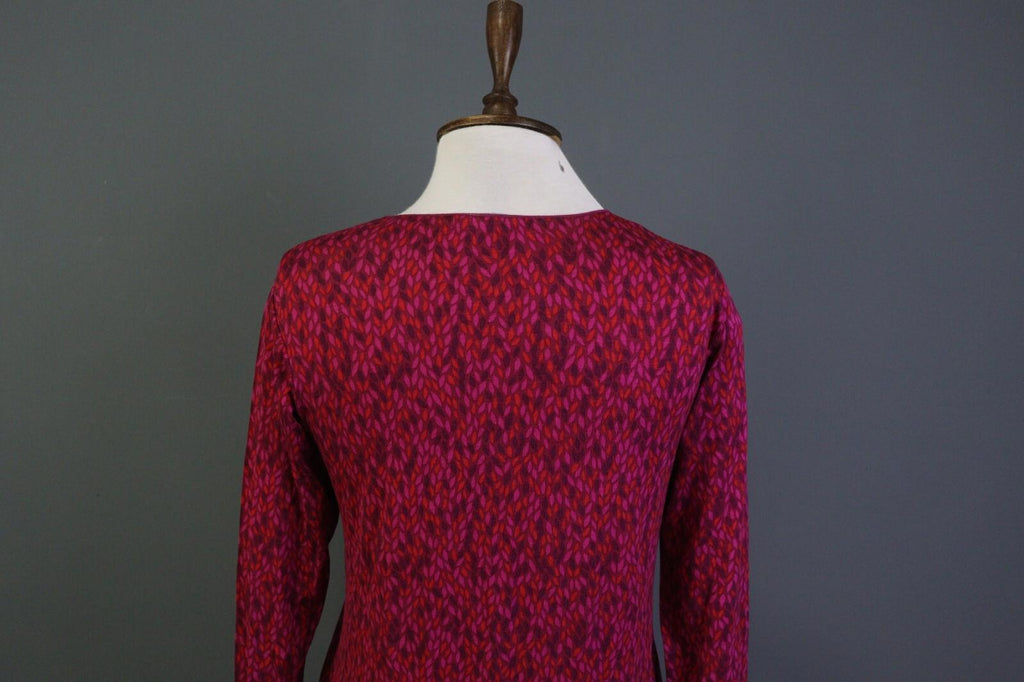 GUDRUN SJODEN Multicolor Floral Long Sleeve Blouse Top Shirt – Size S
