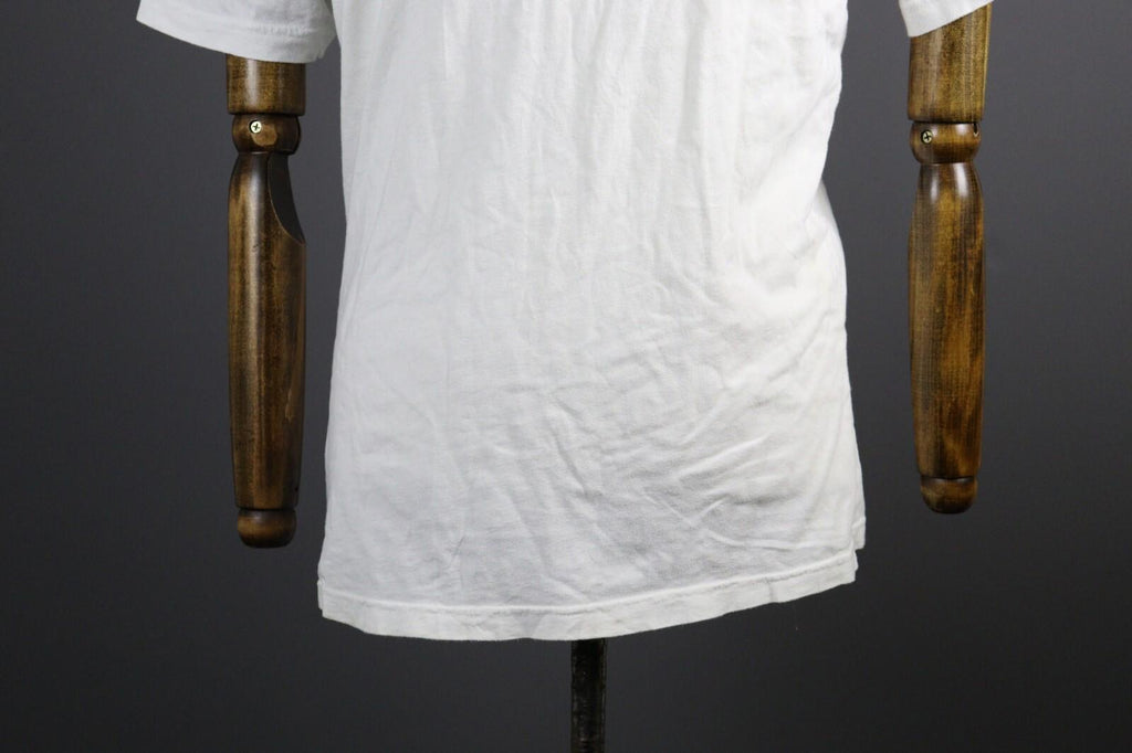 TRUE RELIGION White Big Logo Short Sleeve T-Shirt – Size L