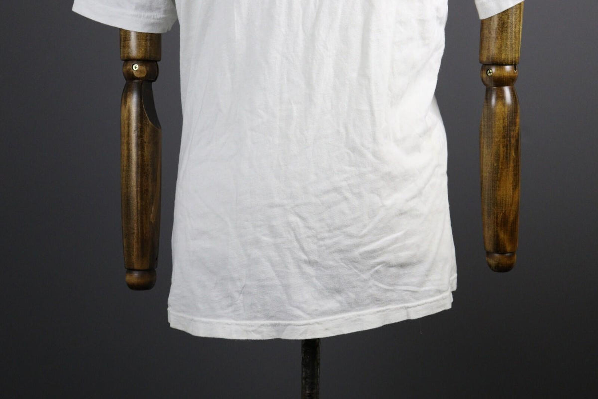 TRUE RELIGION White Big Logo Short Sleeve T-Shirt – Size L