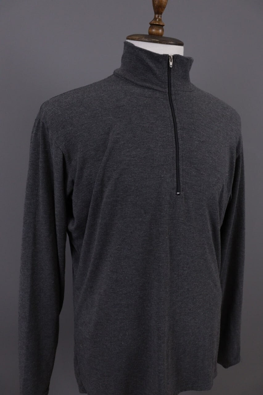 Patagonia Capilene Gray 1/4 Zip Activewear Base Layer Pullover – Size XL