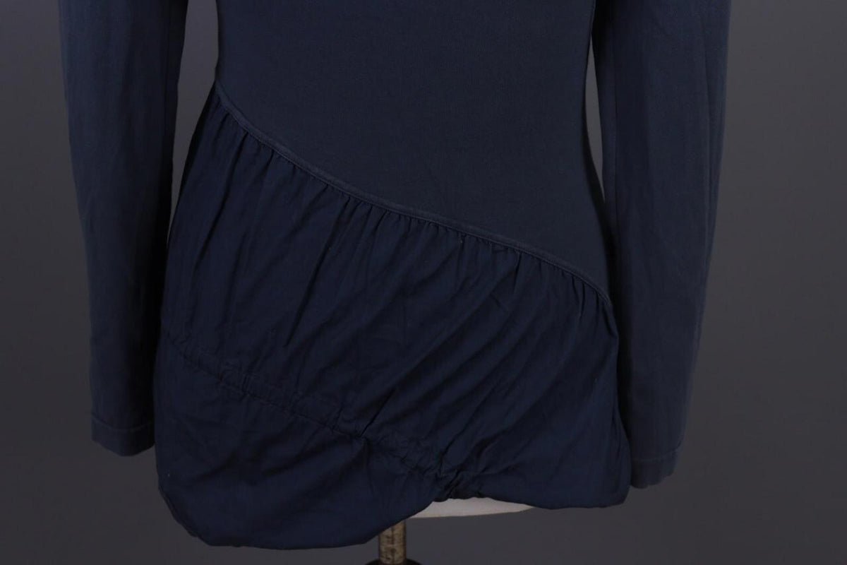 RUNDHOLZ Blue Lagenlook Designer Long Sleeve Top Shirt Tunic – Size XS