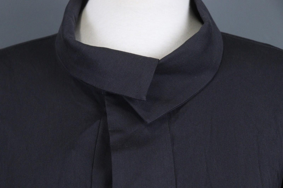 BA&SH Robe Sam Lady Dress Carbnone Collared Waist Belted Shirt Dress – Size 2