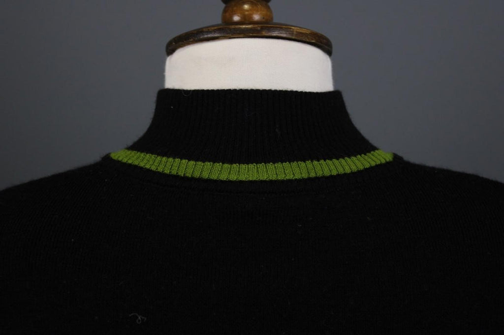 DALE OF NORWAY Multi Fair ISle Mock Neck Raglan Sleeve 1/4 Zip Sweater – Size M