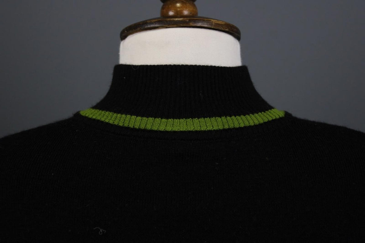 DALE OF NORWAY Multi Fair ISle Mock Neck Raglan Sleeve 1/4 Zip Sweater – Size M