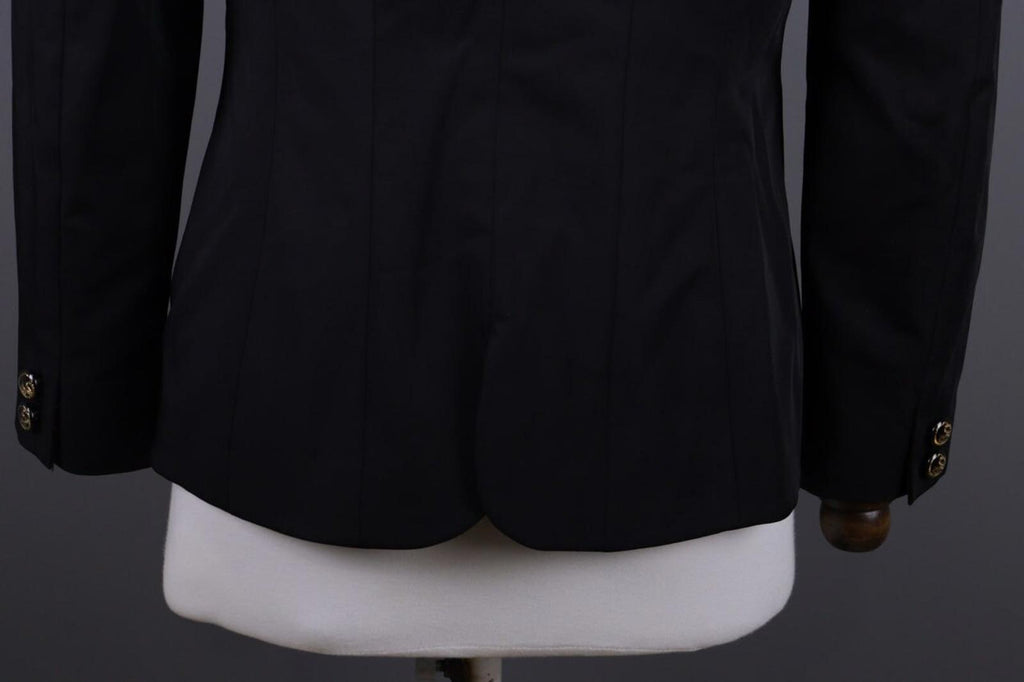 CLASS ROBERTO CAVALLI Black Two Button Lightweight Blazer Jacket – Size 44