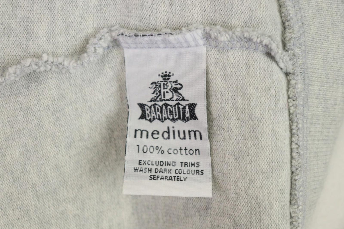 BARACUTA ENGLAND Gray High Neck Full Zip Track Jacket – Size M