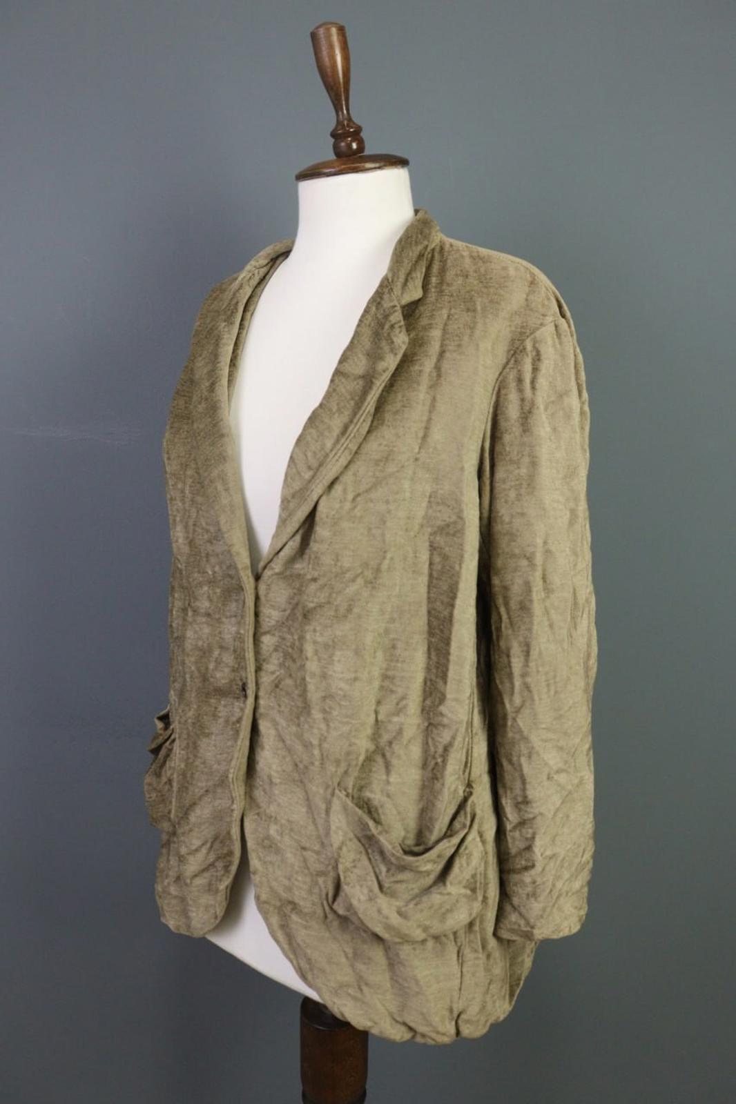 TRANSIT PAR SUCH Brown Lightweight Blazer Jacket – Size 1 / S