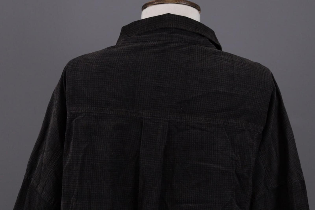 OSKA Brown Check Lagenlook Designer Relaxed Blazer Jacket – Size 3