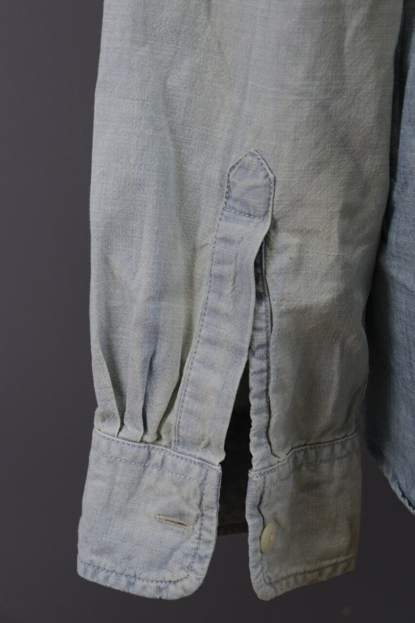 Denim & Supply Ralph Lauren Blue Long Sleeve Denim Over Shirt XL – Men's