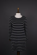 Marimekko Pikapika Multicolor Stripe Long Sleeve Knit Sweater Dress – Size S