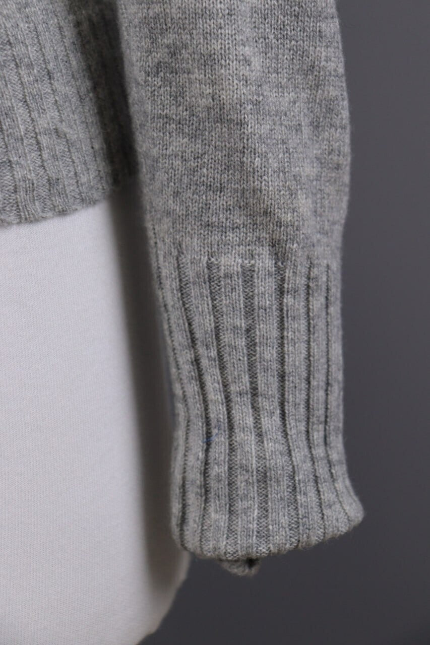 J.Crew 100% Cashmere Gray Knit Cardigan Sweater – Size XS