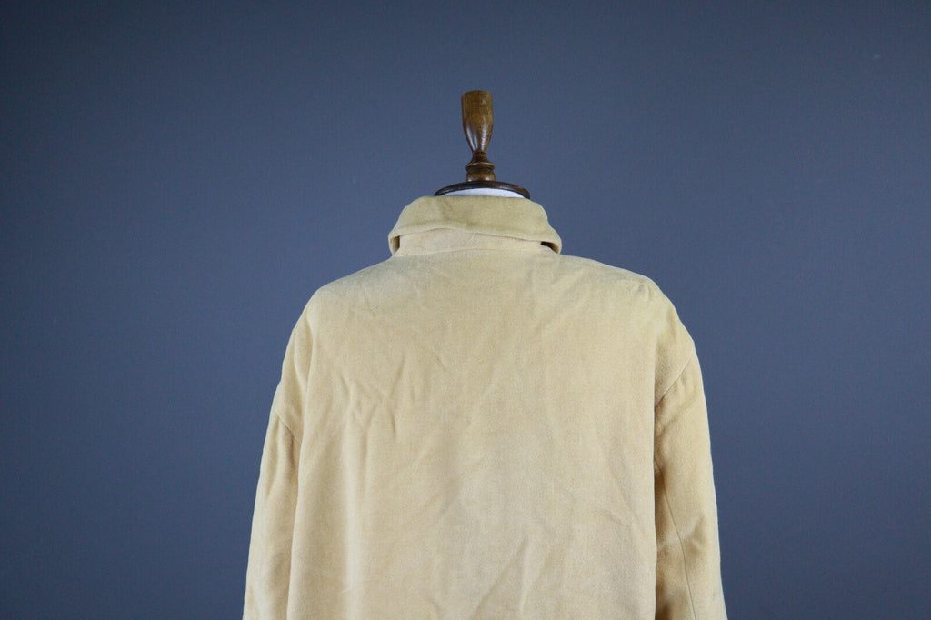 Jil Sander Beige Alpaca Wool Vintage Lagenlook Overcoat – Size 36 / Small
